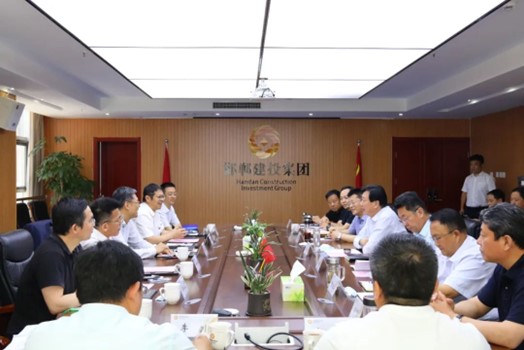 中石油天然氣銷售河北公司黨委書記、執(zhí)行董事徐文滿一行到邯鄲建投集團調(diào)研指導工作